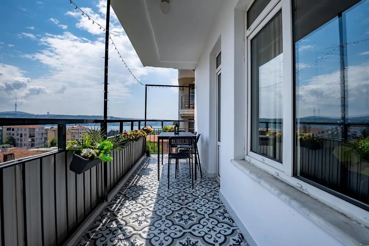 Appartamento Spacious 2 Bedroom With Panoramic Bosphorus View Provincia di Provincia di Istanbul Turchia